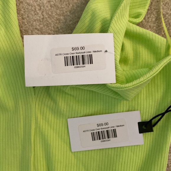 NWT Astr the label cross over bodysuit - Picture 5 of 11